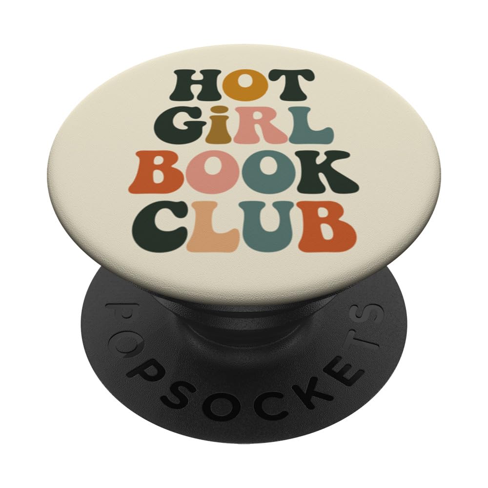Hot Girl Book Club Minimalistisches Retro PopSockets Klebender PopGrip Adhesive PopGrip Angebot bei HelloDeals