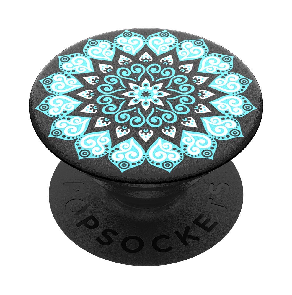 PopSockets 801146 PopGrip - Ausziehbarer Sockel und Griff für Smartphones und Tablets mit einem Austauschbarem Top - Peace Mandala Sky Angebot bei HelloDeals