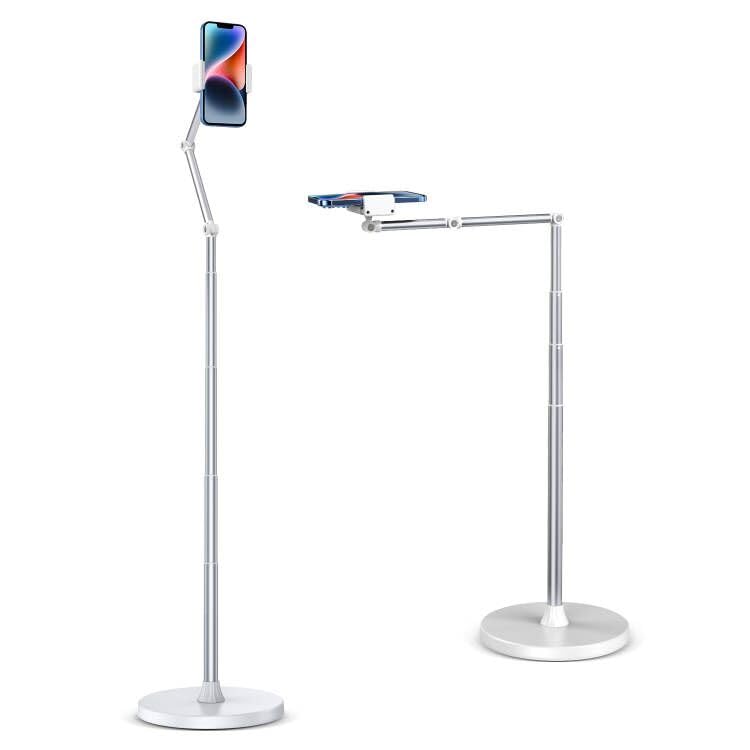 Overhead Stativ Handy für iPhone, Bodenständer für Handy, Stativ zum Aufnehmen von Kochvideos. kompatibel mit iPhone, Samsung und mehr, Geeignet für Live-Übertragungen, Meetings, Videoaufnahmen Angebot bei HelloDeals