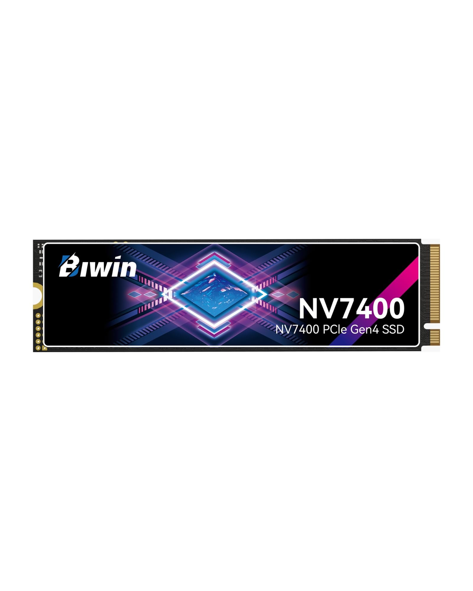 BIWIN Black Opal NV7400 M.2 PCIe Gen4 SSD 2TB - Lesegeschwindigkeit bis zu 7450 MB/s - Professionelle Interne Festplatte NVMe 2.0 - Gaming Speicher Kompatibel mit PC, Laptop & PS5 2TB NV7400-Gen4 Angebot bei HelloDeals