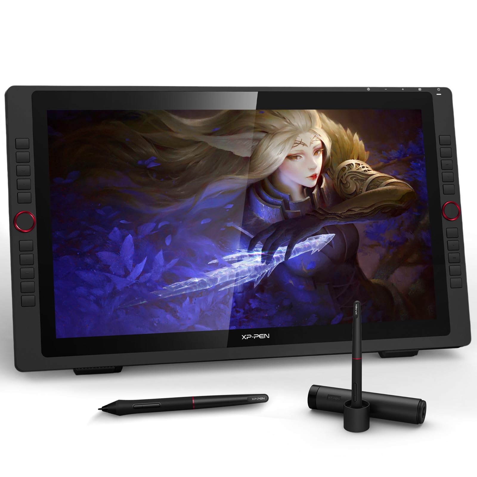 XP-PEN Artist 24 Pro Grafiktablett 2K QHD 23,8 Zoll Pen Display 90% Adobe RGB für digitale Bildbearbeitung Illustration Angebot bei HelloDeals