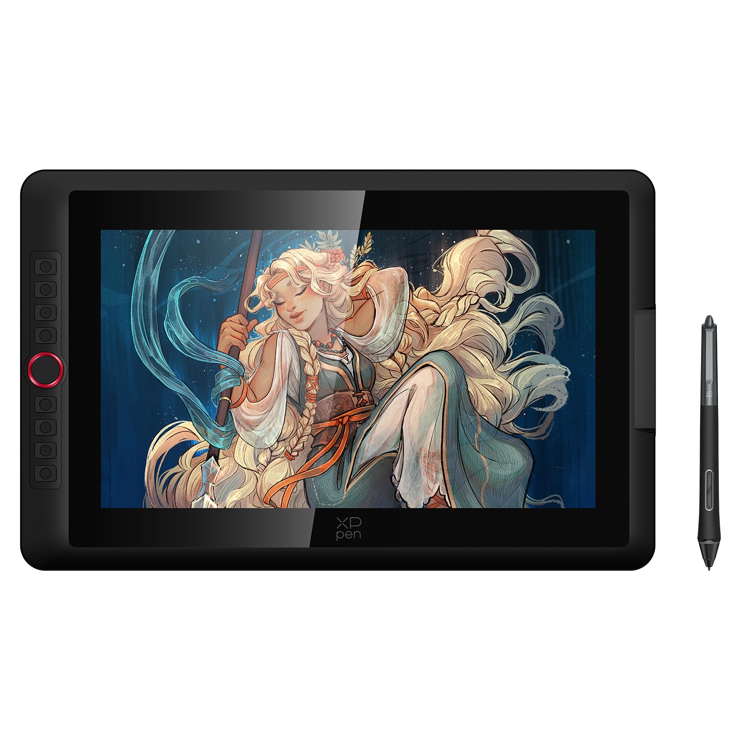 XPPen Artist 15.6 Pro V2 Grafiktablett mit Display, 15,4 Zoll Grafikdisplay mit 16K Druckstufen Stift, 8 Schnelltasten, Ideal für Home Office & E-Learning, Fotobearbeitung Angebot bei HelloDeals