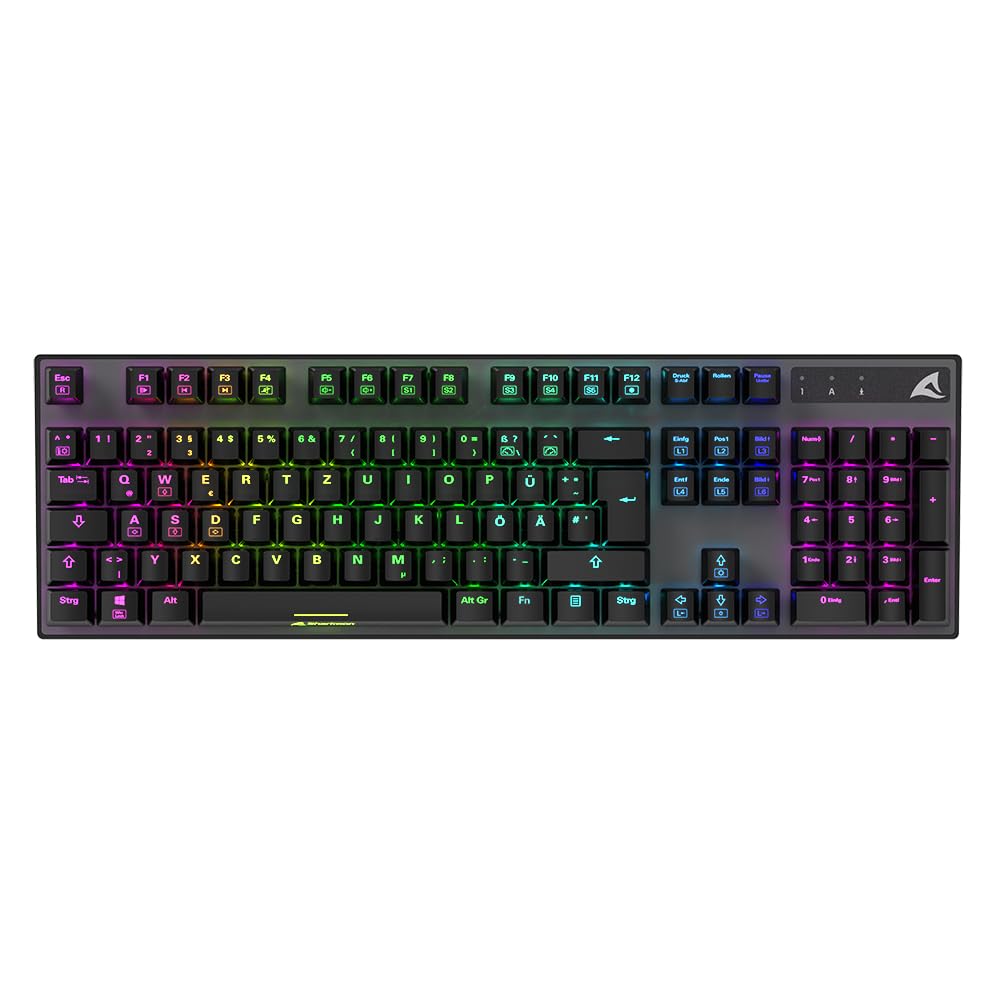 Sharkoon Skiller SGK20, mechanische Schalter, Huano Red, RGB Angebot bei HelloDeals