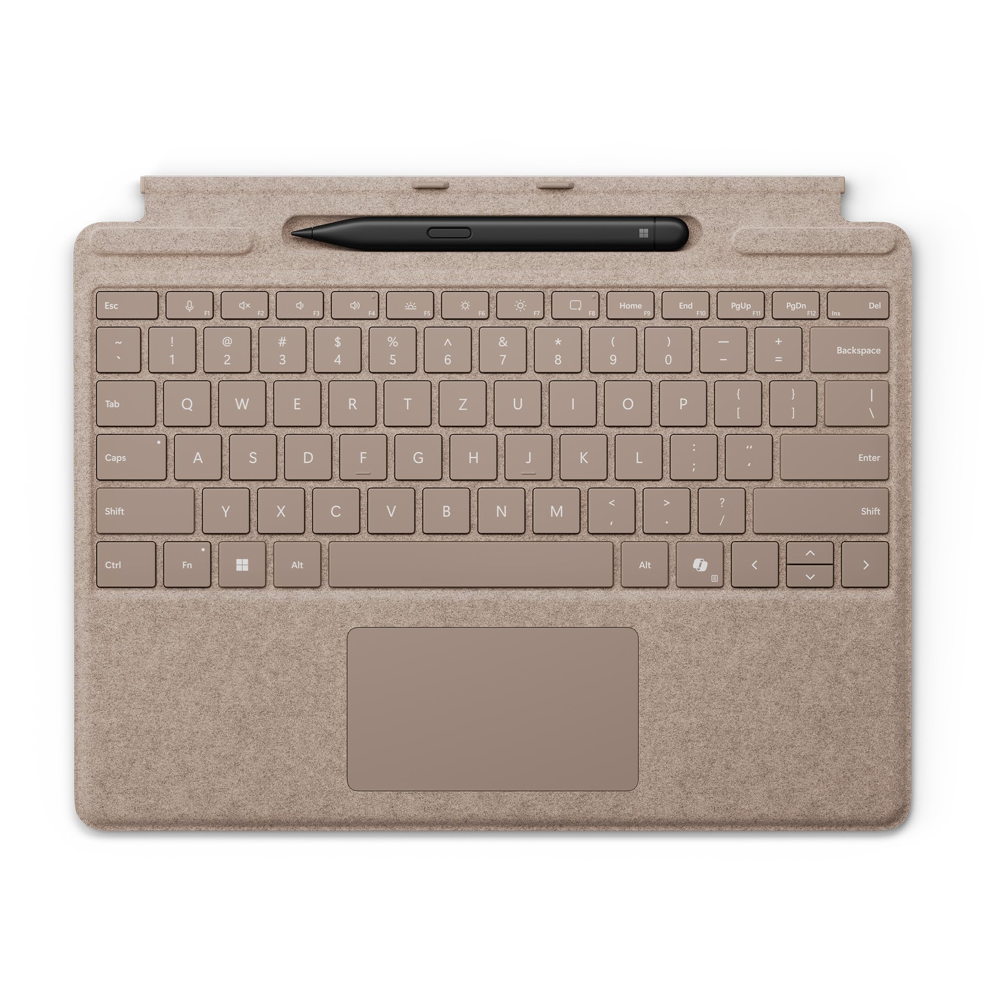 Microsoft Surface Pro Keyboard mit Surface Slim Pen | Sand | QWERTZ | kompatibel mit Surface Pro Copilot+ PC (11. Edition), Surface Pro 9 & Surface Pro 8 Keyboard + Slim Pen Sand Angebot bei HelloDeals