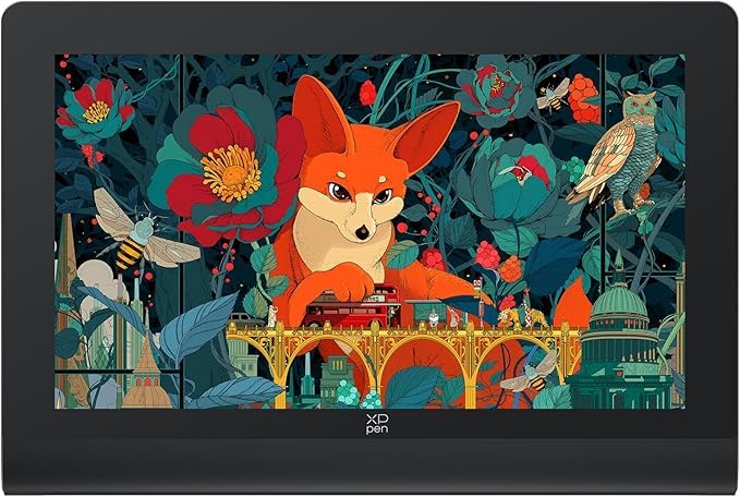 XPPen Artist Ultra 16 OLED 4K Touch-Screen-Grafikdisplay, 100,000: 1 Kontrast, 99% Adobe RGB Farbabdeckung, 16K Druckstufen, 15,6 Zoll Arbeitsbereich, für Kreatives Arbeiten und Grafikdesign Angebot bei HelloDeals