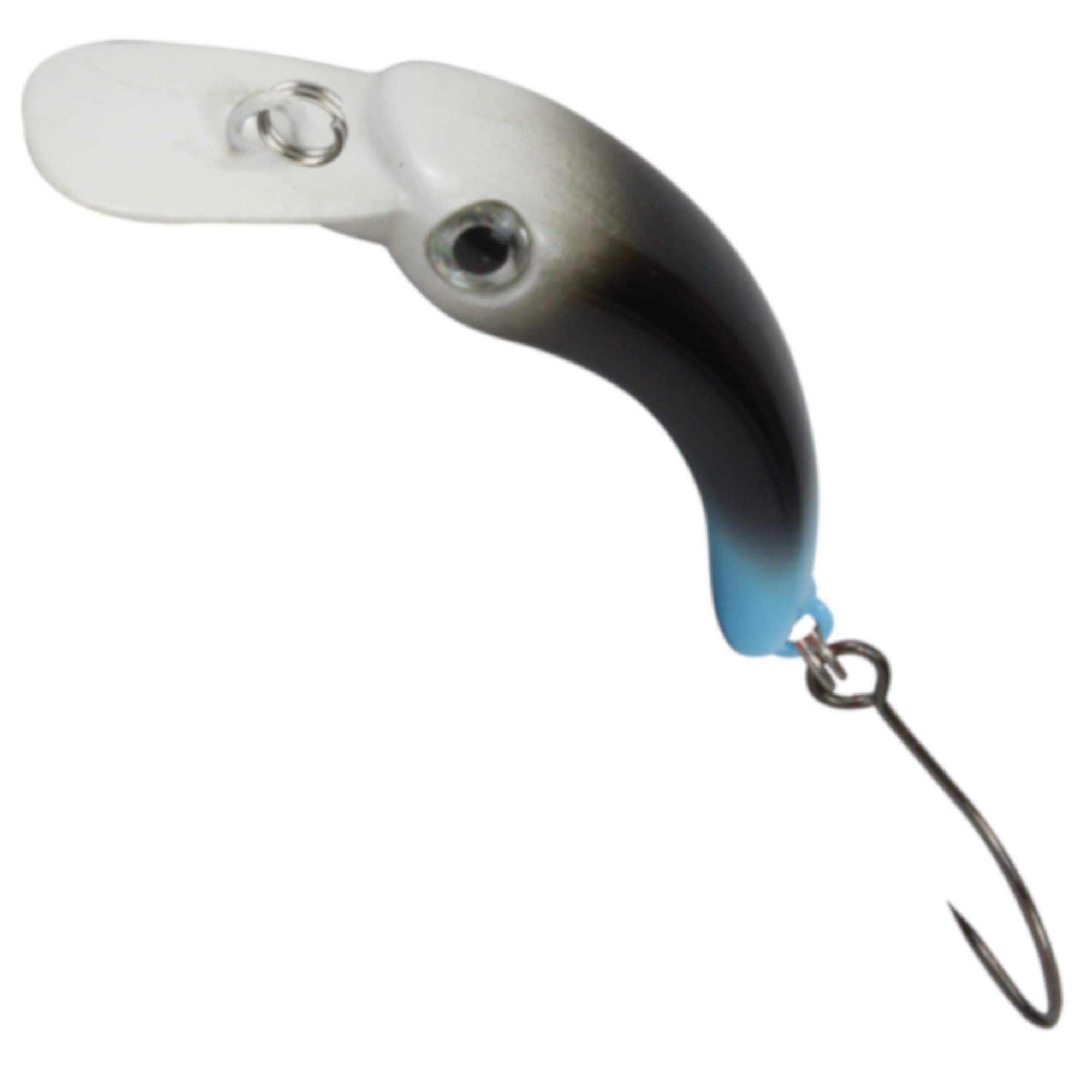 FTM Unisex – Erwachsene 10C8900076C10 Wobbler Masu 1,2g 2,9cm-Forellenwobbler zum Spinnangeln, Miniwobbler zum Forellenangeln, Forellenköder zum Spinnfischen, Farbe:weiß/schwarz/hellblau, Bunt, Normal Angebot bei HelloDeals