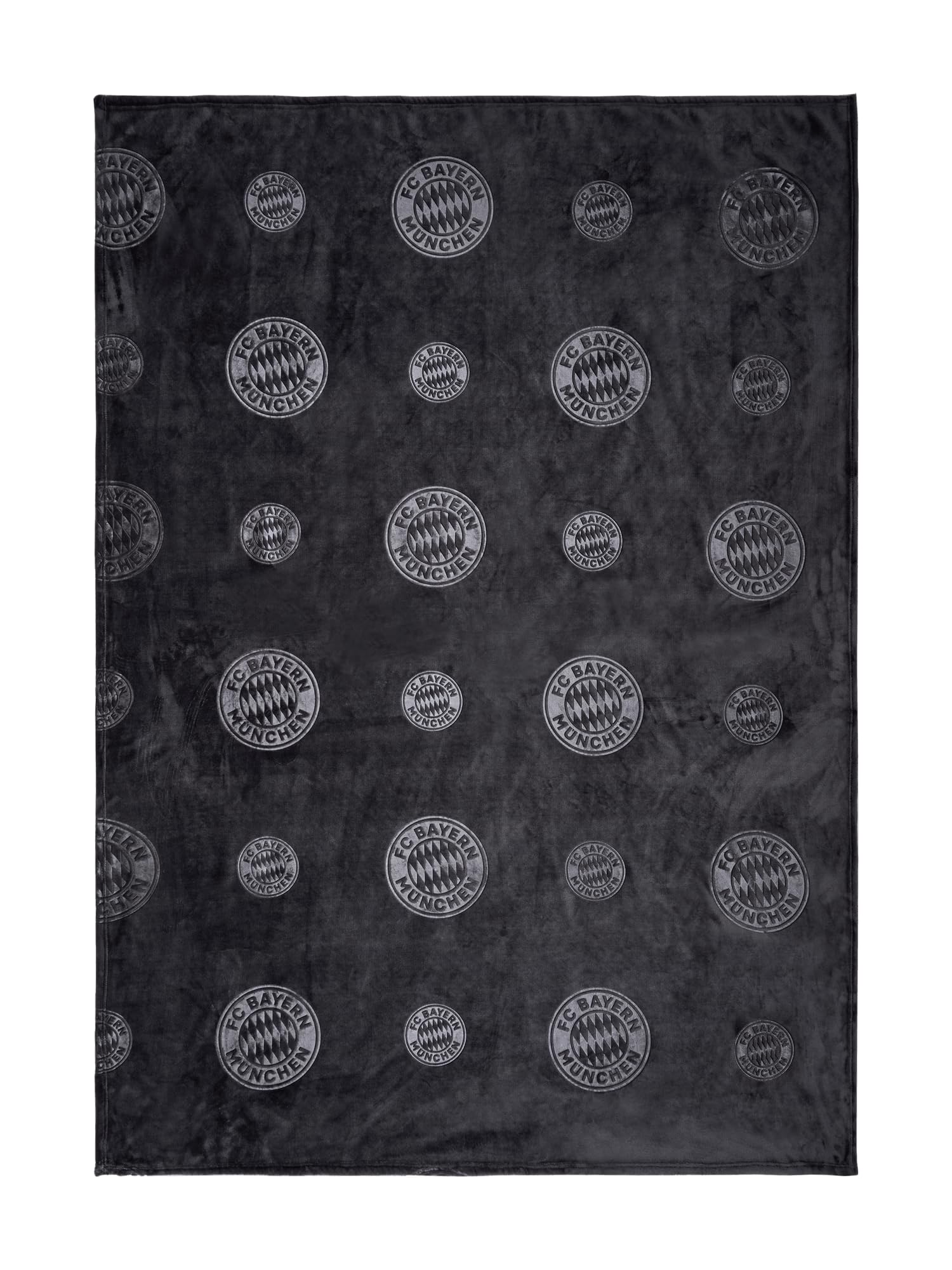 FC Bayern München I Kuscheldecke I Grau Einheitsgröße Angebot bei HelloDeals