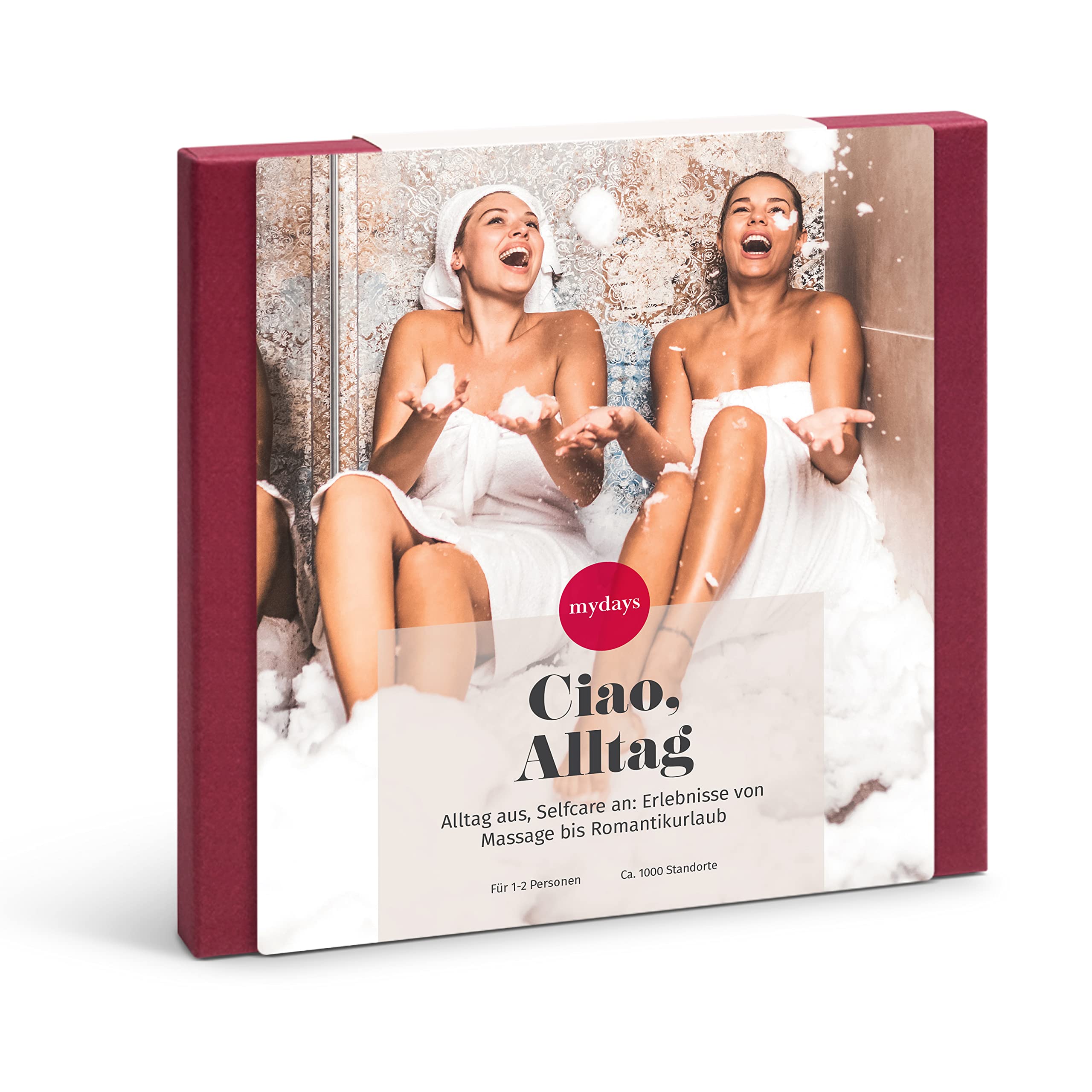 mydays Geschenkbox Ciao, Alltag, Reise-Gutschein für 1-2 Personen, an ca. 1400 Orten Angebot bei HelloDeals