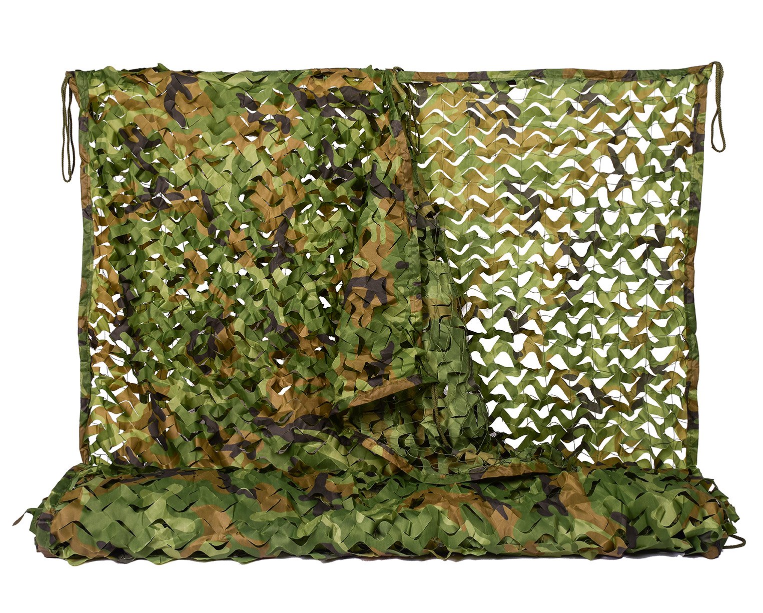 NINAT Tarnnetz Camouflage Netz Woodland Jagd Tarn Waldlandschaft Outdoor Bundeswehr Tarn Armee Bundeswehr Army Camo Tarnung Net BW Camping 1x2M,1.5x4M,2x3M,2X5M,2X6M,3X3M,4X5M,6X6M Woodland 150D(2M x 3M) Angebot bei HelloDeals