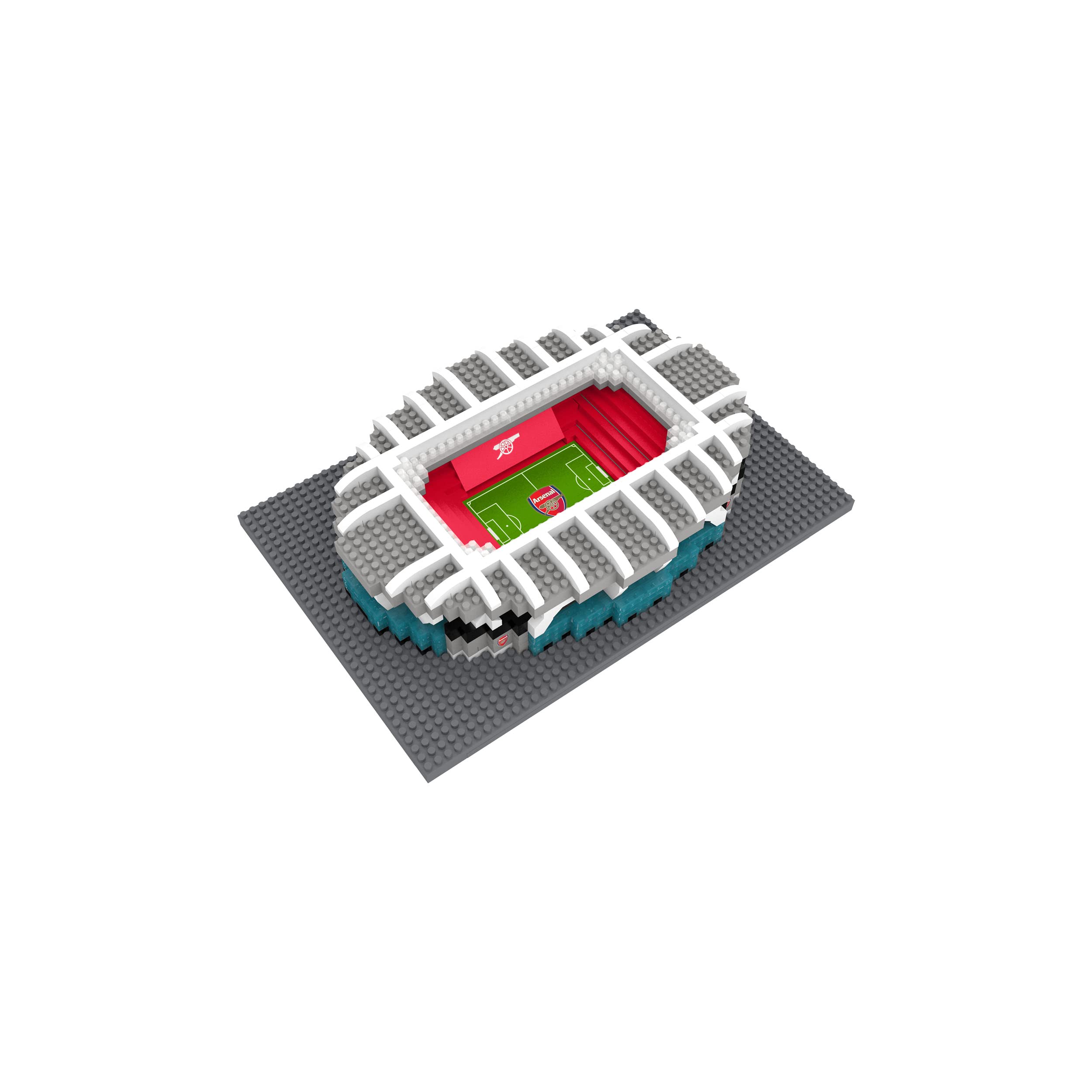 FOCO Offizielles Lizenzprodukt Arsenal FC Emirates BRXLZ-Steine 3D-Mini-Fußballstadion BAU-Set Arsenal Fc (Emirates) Angebot bei HelloDeals