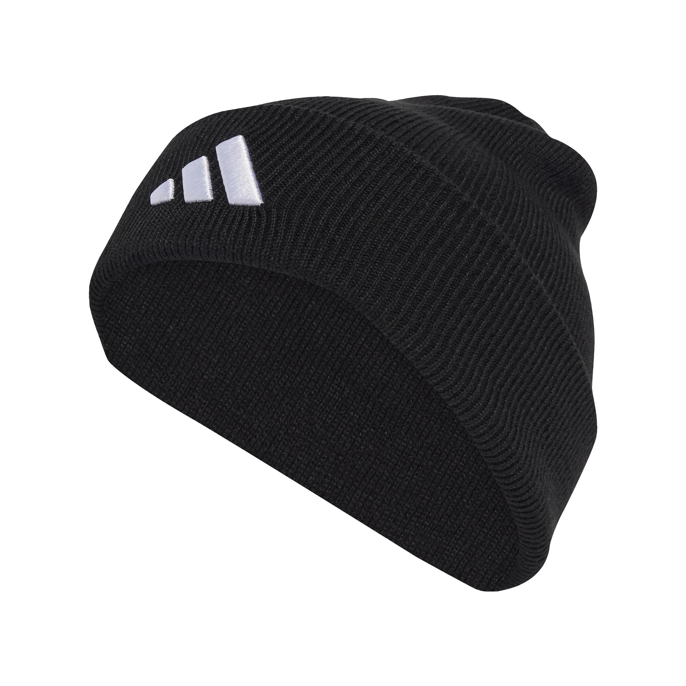 adidas Unisex Beanie-Mütze New Logo Beanie Cuff S Black / White Angebot bei HelloDeals
