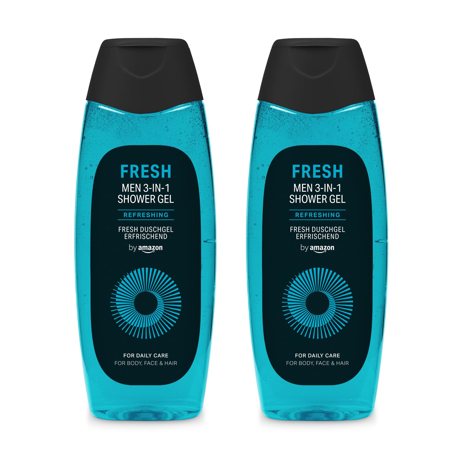 by Amazon Fresh 3in1 Duschgel, für Herren, 2 x 500 ml Frisch 500 ml (2er Pack) Angebot bei HelloDeals