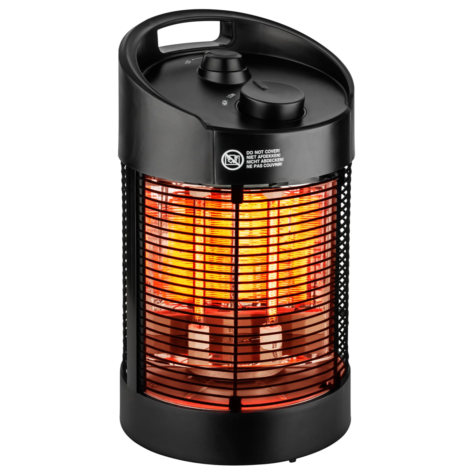 Infrarot Stand Heizstrahler – Sofortige Wohlfühlwärme für Terrasse & Innenbereich, mobil & effizient, geräuschlos & allergikerfreundlich - Testurteil Sehr gut (41cm Höhe) Angebot bei HelloDeals