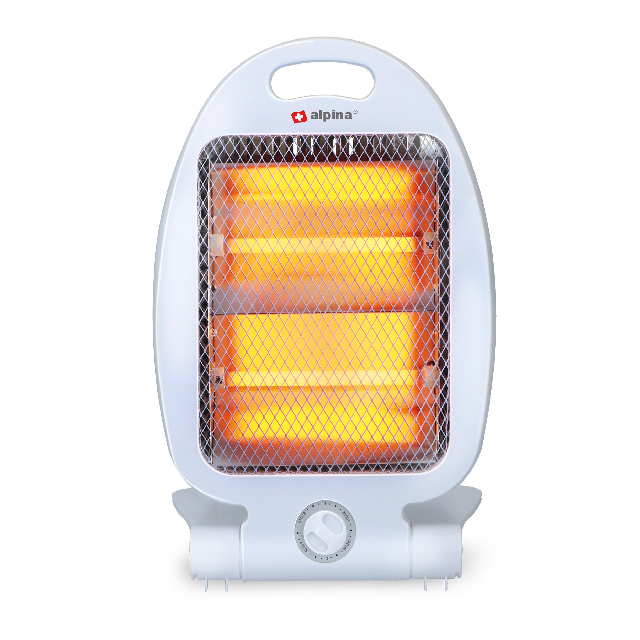 alpina Heizgert Quarz Kompakt auf Fu 800 Watt, Weiß Heizstrahler 800W Angebot bei HelloDeals