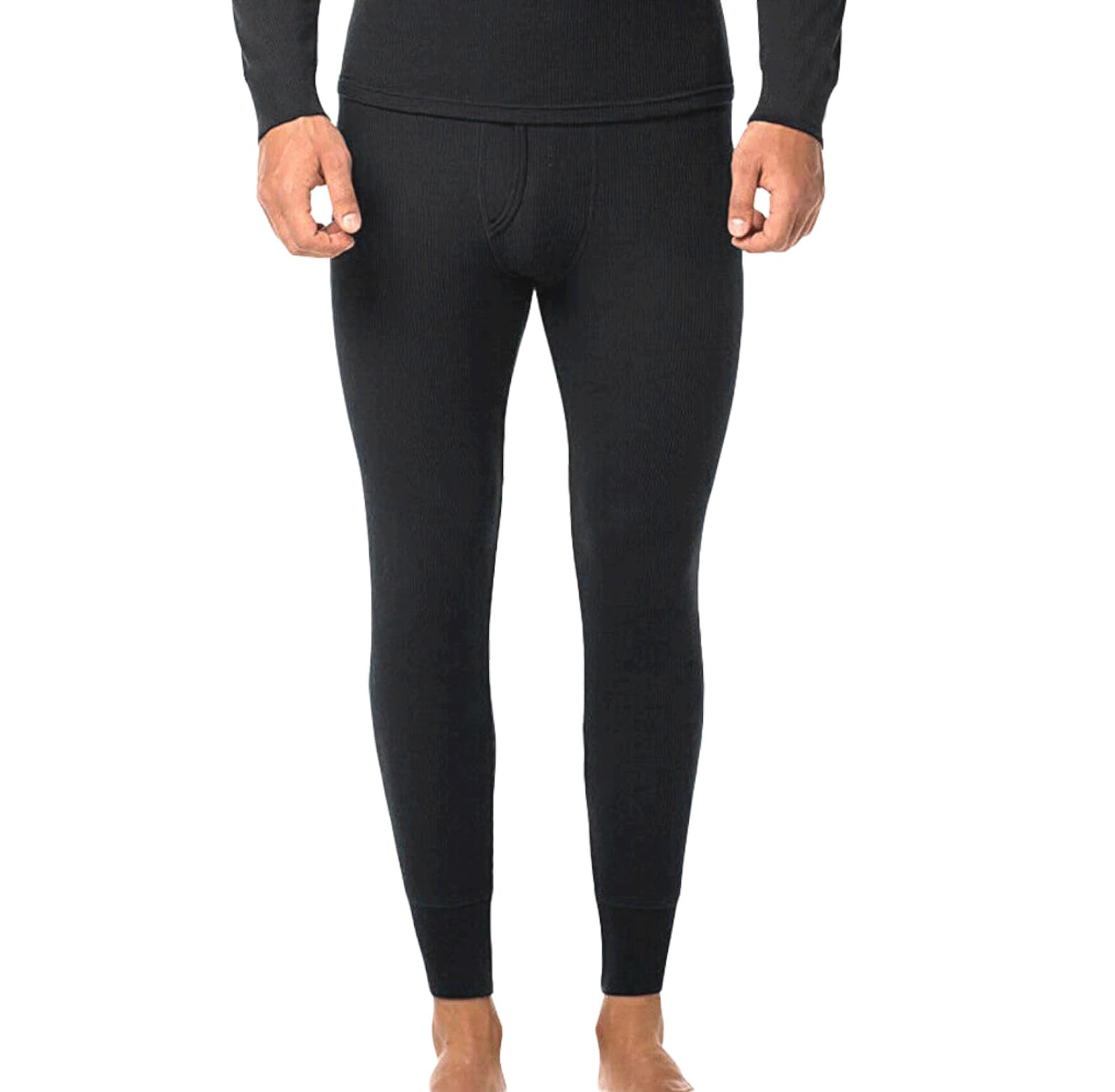 Herren Thermo Unterhose Lang Männer Skiunterwäsche Thermounterwäsche Funktionsunterwäsche XL Schwarz Angebot bei HelloDeals