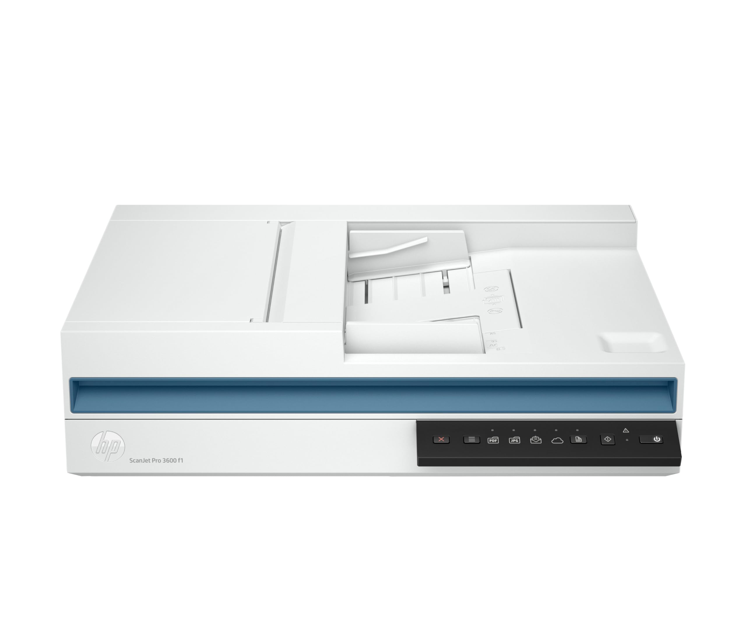 HP ScanJet Pro 3600 f1, Scanner, Flachbett, 60-Blatt ADF, USB, bis zu 3.000 Seiten täglich, EIN-klick-Kurzbefehle Angebot bei HelloDeals