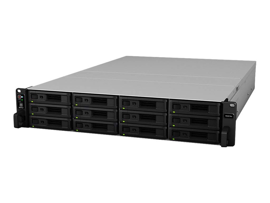 Synology RS3618XS 12-Bay NAS Rack Gehäuse Angebot bei HelloDeals