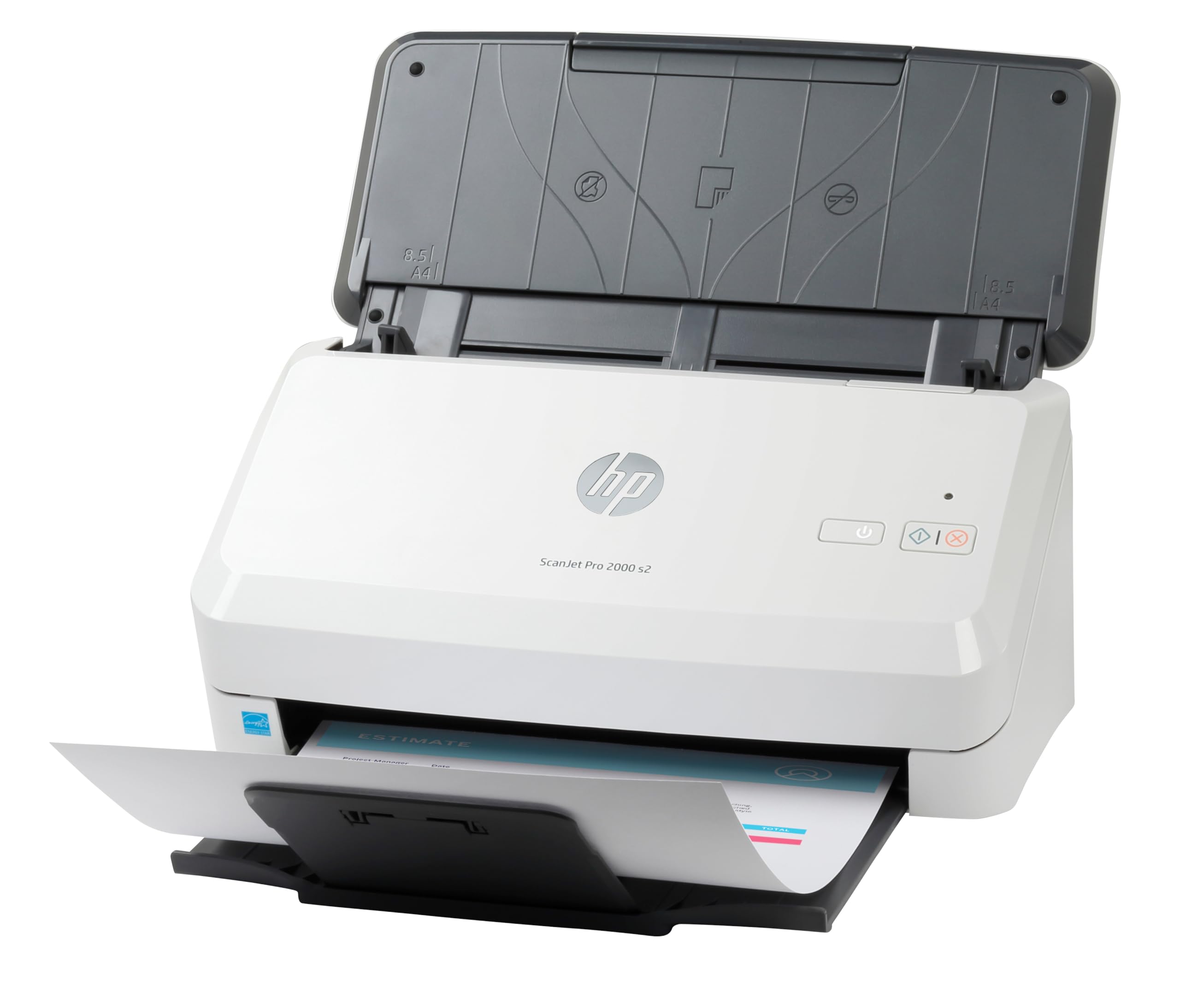 HP ScanJet Pro 2000 s2, Scanner, Einzelblattzufuhr, 50-Blatt ADF, USB 3.0, bis zu 3.500 Seiten täglich, Kurzbefehle Angebot bei HelloDeals