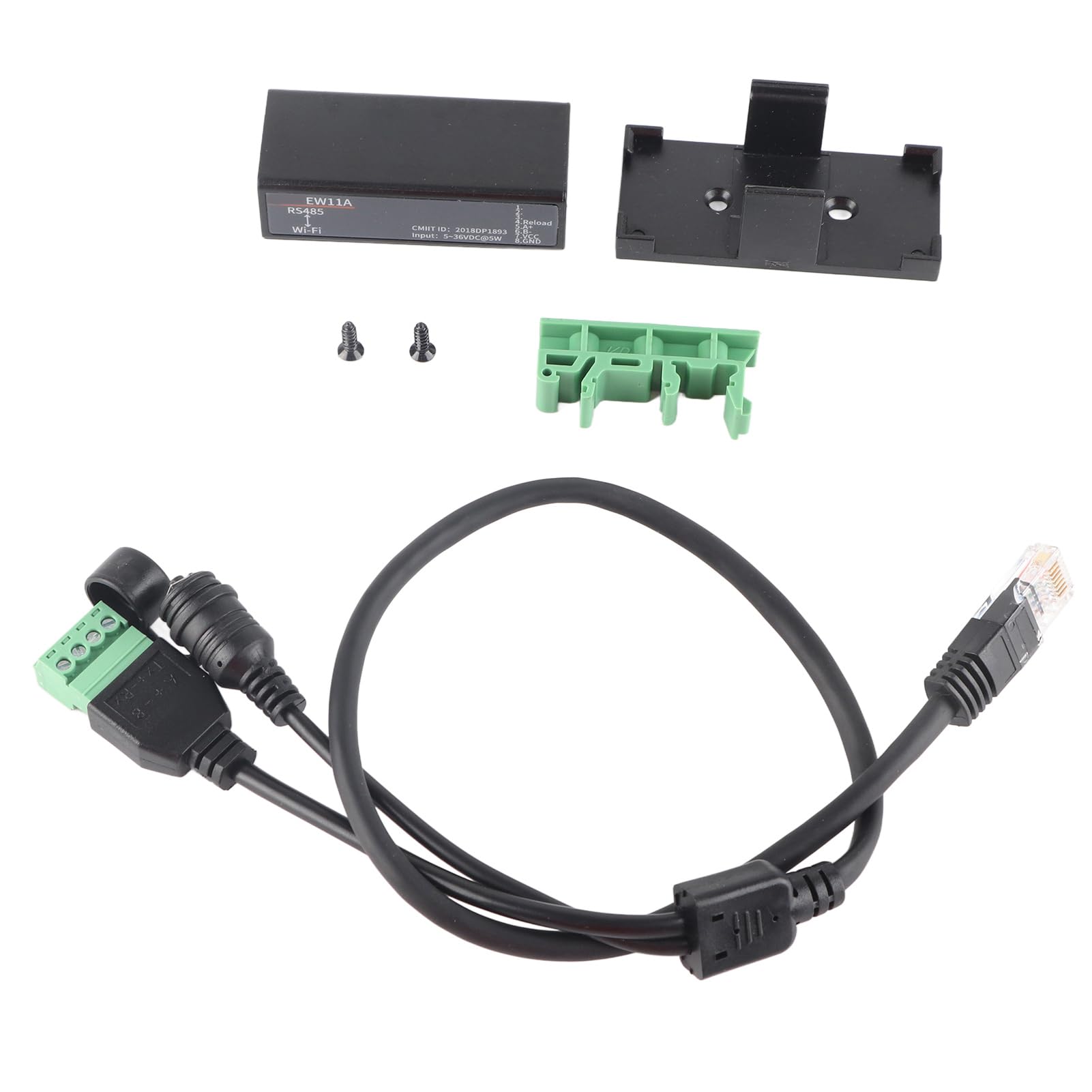 Hyuduo Serieller Geräteserver, auf WLAN-Server, RJ45-Schnittstelle, kabelloses Kommunikationsmodul Angebot bei HelloDeals