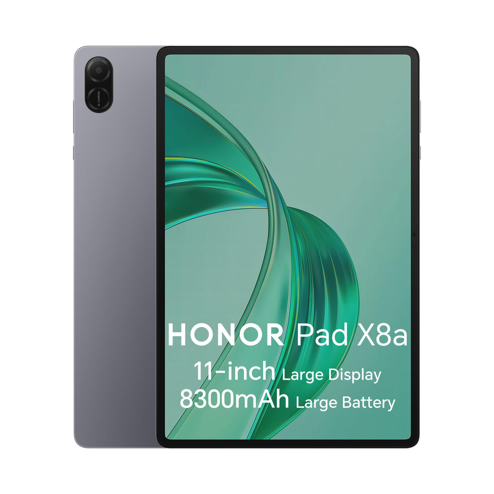 HONOR Pad X8a Tablet 128GB Speicher (Erweiterbar auf 1Tb) 8300mAh,11 Zoll 90Hz Display mit Schutz,Qualcomm SD 680,Wi-Fi/Android 14,Gray Angebot bei HelloDeals