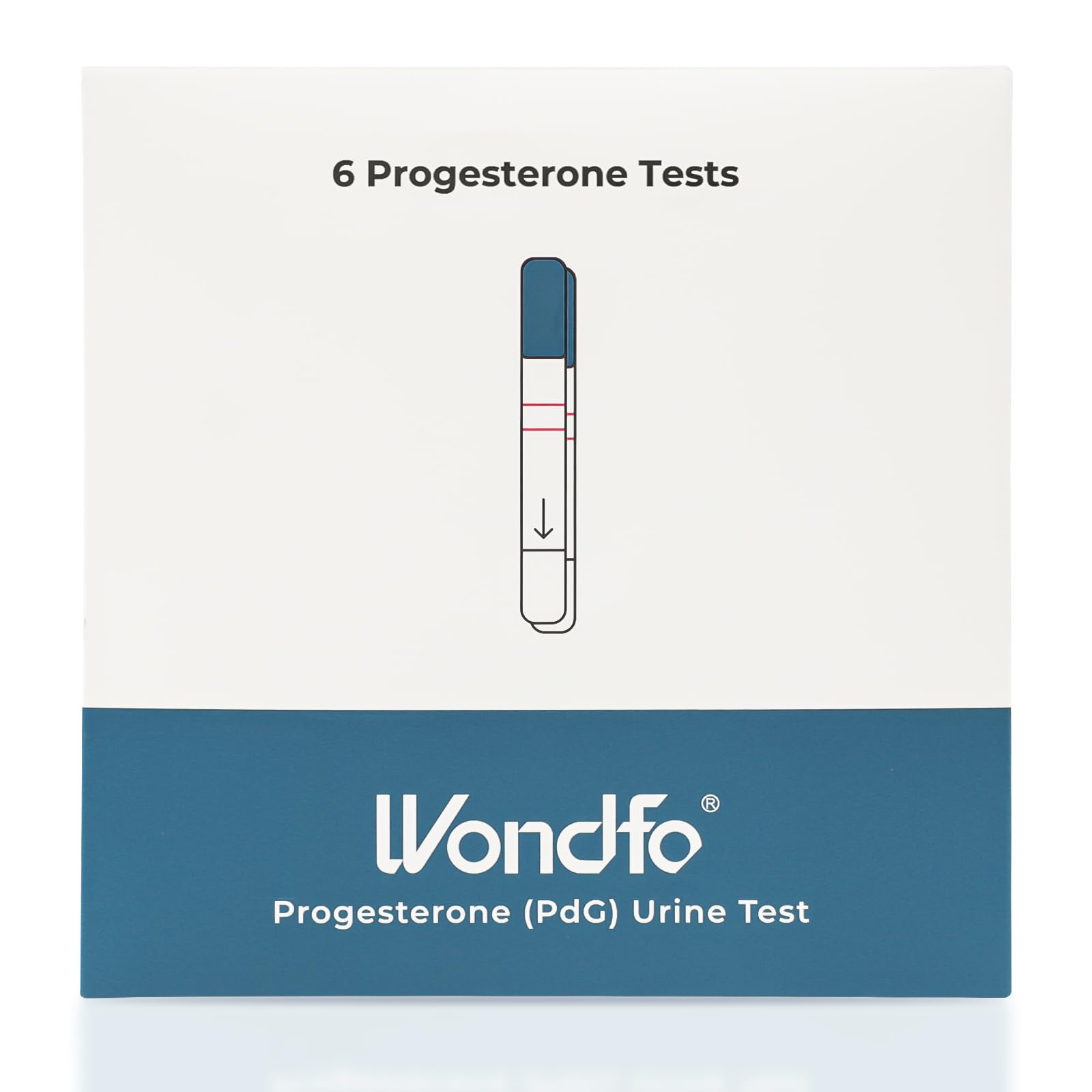 Wondfo Progesteron Test 6 PdG Teststreifen Progesteron Metaboliten Test zur Bestätigung des Eisprungs Einfacher Test zu Hause Angebot bei HelloDeals