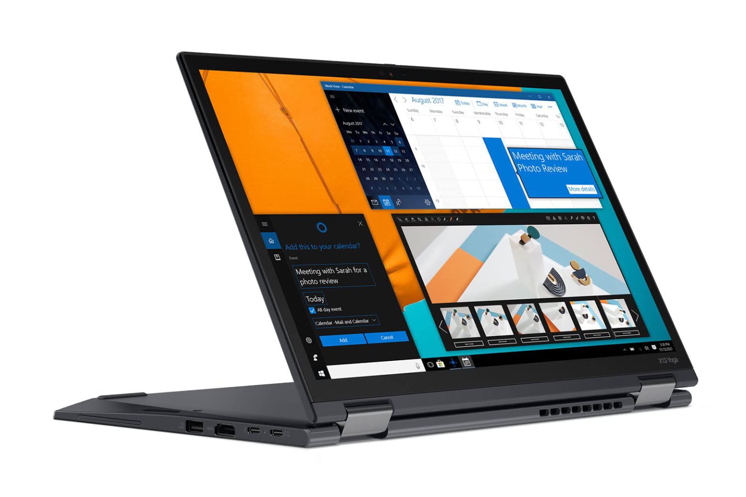 Lenovo ThinkPad X13 Yoga Gen 1 13,3 Zoll Touch Display Intel Core i7 10610U 256GB SSD Festplatte 16GB Speicher Windows 11 Pro Webcam Notebook Laptop (Generalüberholt) Angebot bei HelloDeals