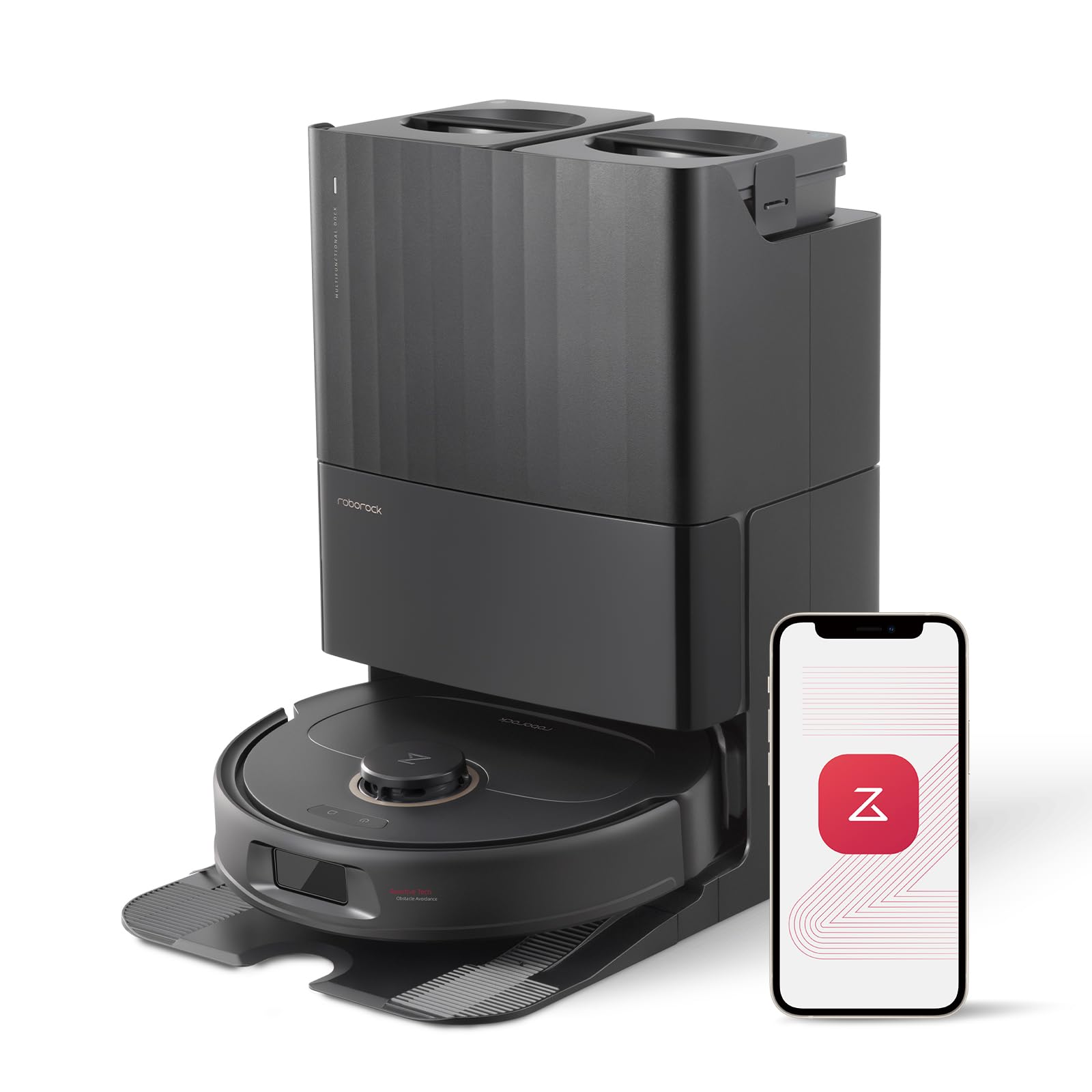 roborock Qrevo Pro Saugroboter mit Wischfunktion&Hebarem Wischmopp, FlexiArm Design Kantenreinigung, 7.000 Pa, 60 °C Heißwasser-Moppwäsche, App-Steuerung (Schwarz) (Generalüberholt) Roborock Qrevo Pro Schwarz Angebot bei HelloDeals