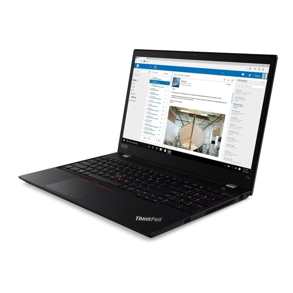 Lenovo ThinkPad T15 Gen 1 15,6 Zoll 1920x1080 Full HD Intel Core i7 10510U 512GB SSD Festplatte 32GB Speicher Windows 11 Pro Fingerprint Webcam Notebook Laptop (Generalüberholt) Angebot bei HelloDeals
