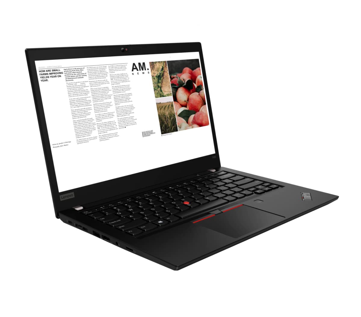 Lenovo ThinkPad T490 14 Zoll 1920x1080 Full HD Intel Core i5 8265U 512GB SSD Festplatte 16GB Speicher Windows 11 Pro UMTS LTE Webcam Fingerprint Notebook Laptop (Generalüberholt) Angebot bei HelloDeals