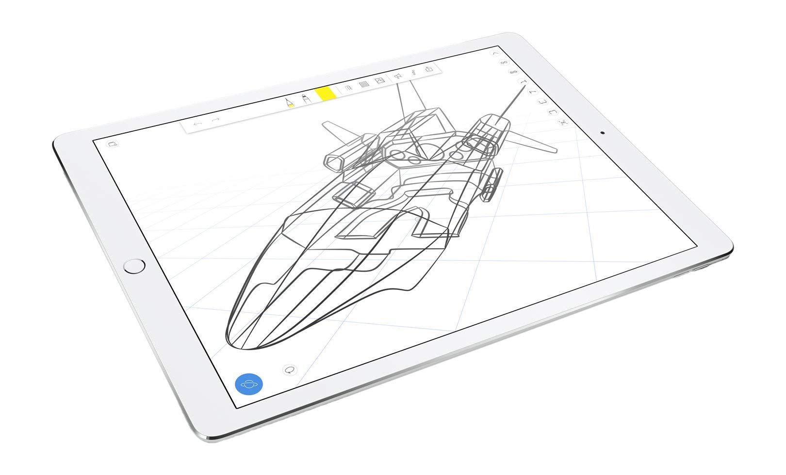 Apple iPad Pro 12.9 (1st Gen) 128GB 4G - Silber - Entriegelte (Generalüberholt) Angebot bei HelloDeals