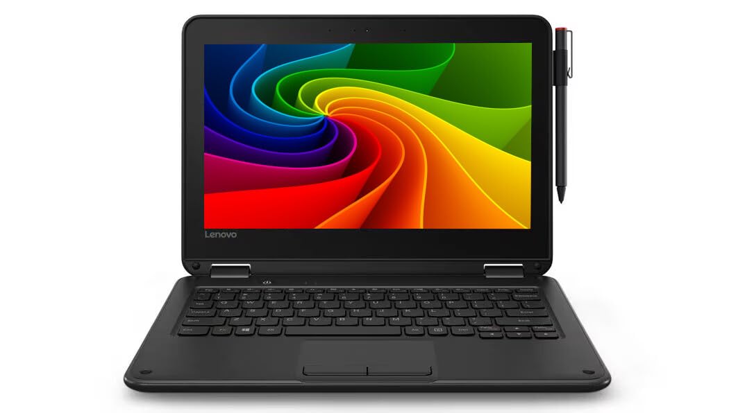 Lenovo Business Laptop Notebook 300e G1 2-in-1 Celeron N3450 4GB 128GB SSD 1366x768 Touchscreen Windows 11 (Generalüberholt) Angebot bei HelloDeals