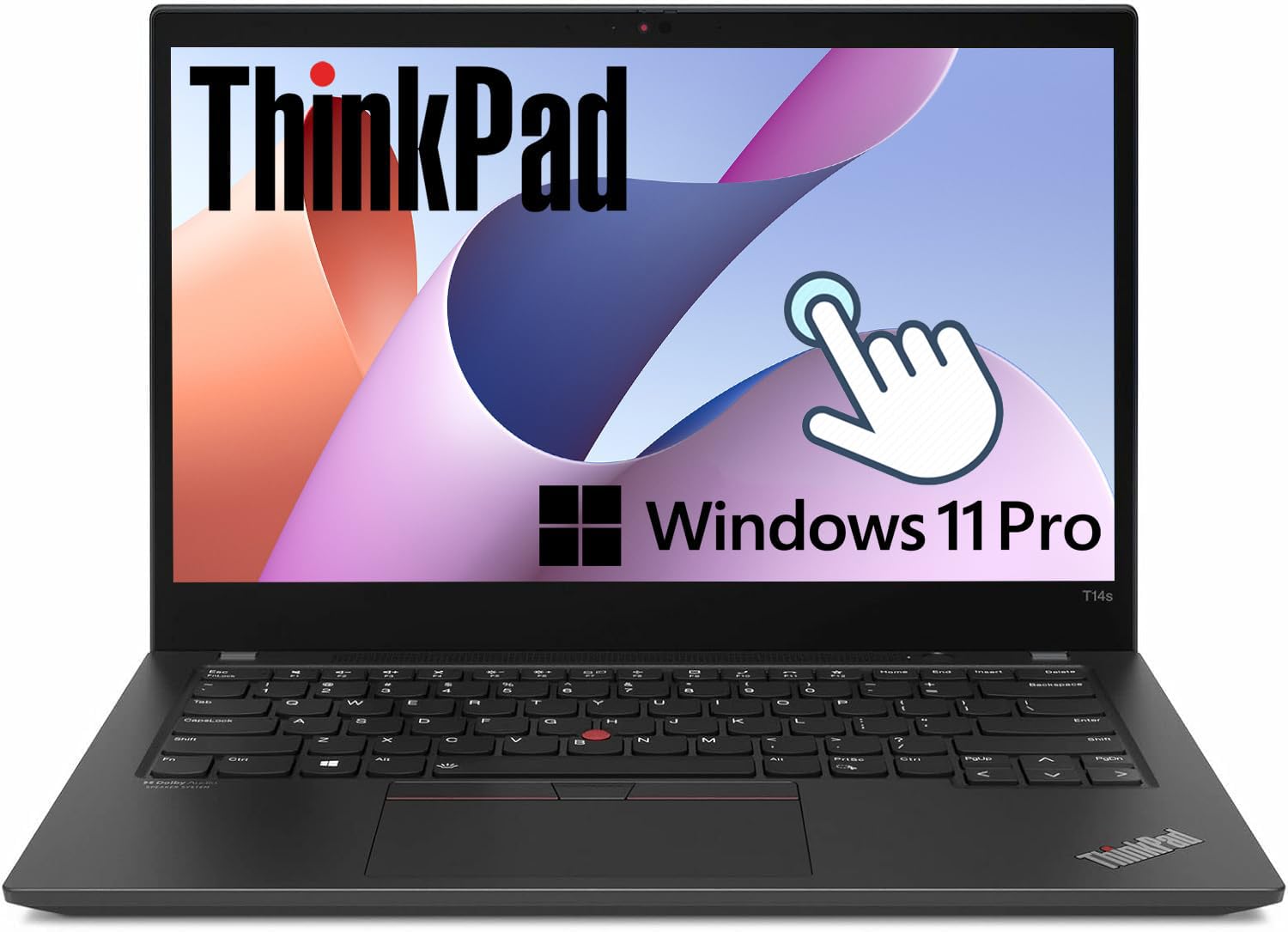 Lenovo Thinkpad T14s Gen 2 Touchscreen Business Laptop, 14 Zoll FHD Notebook, Intel Core i7-1185G7, 32 GB RAM, 512 GB SSD, QWERTY Tastatur, Windows 11 Pro (Generalüberholt) Angebot bei HelloDeals