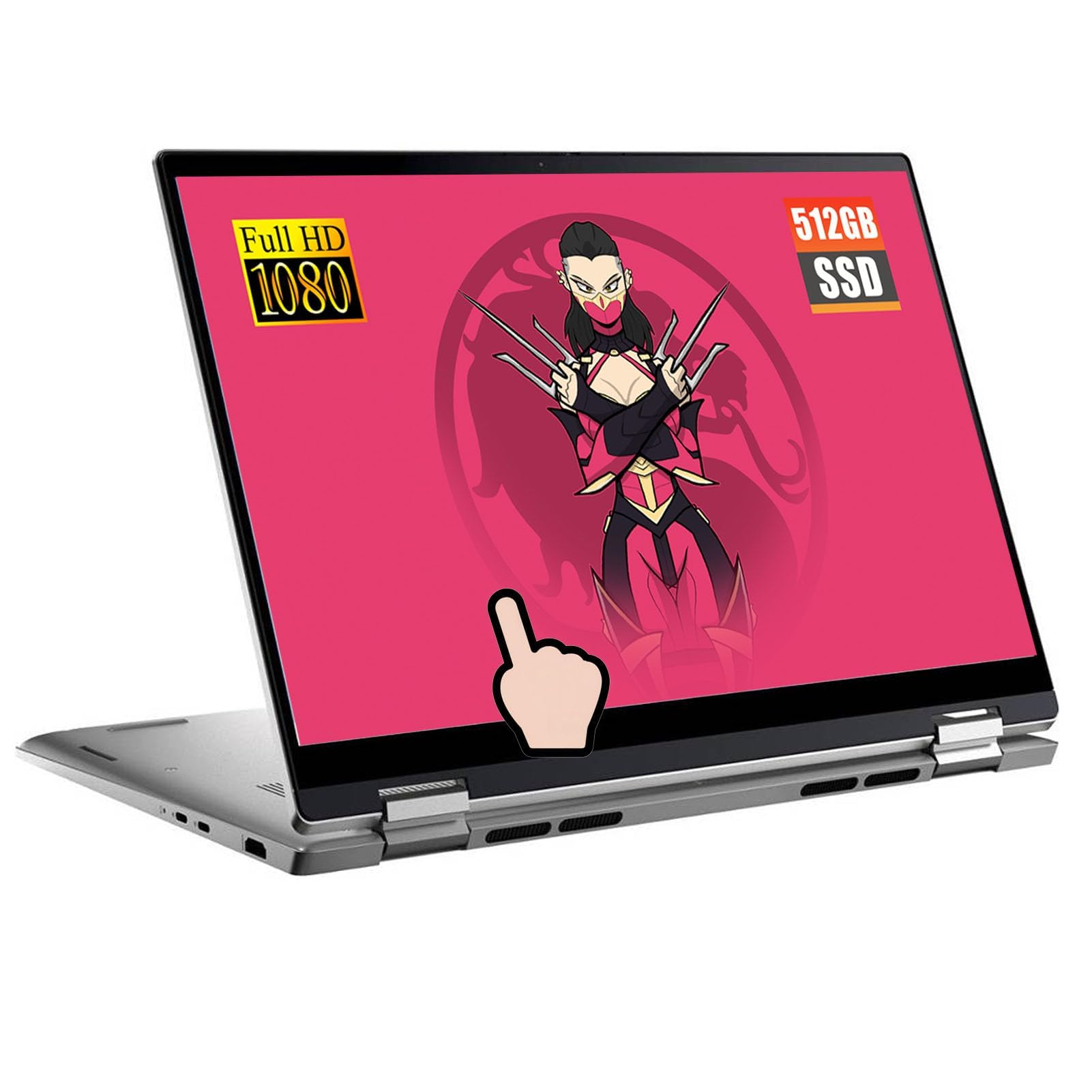 Dell Latitude 7420 2 in 1 Touchscreen Laptop, 14 Zoll FHD Notebook, Intel Core i7-1185G7, 32 GB RAM, 512GB SSD, Windows 11 Pro (Generalüberholt) Angebot bei HelloDeals