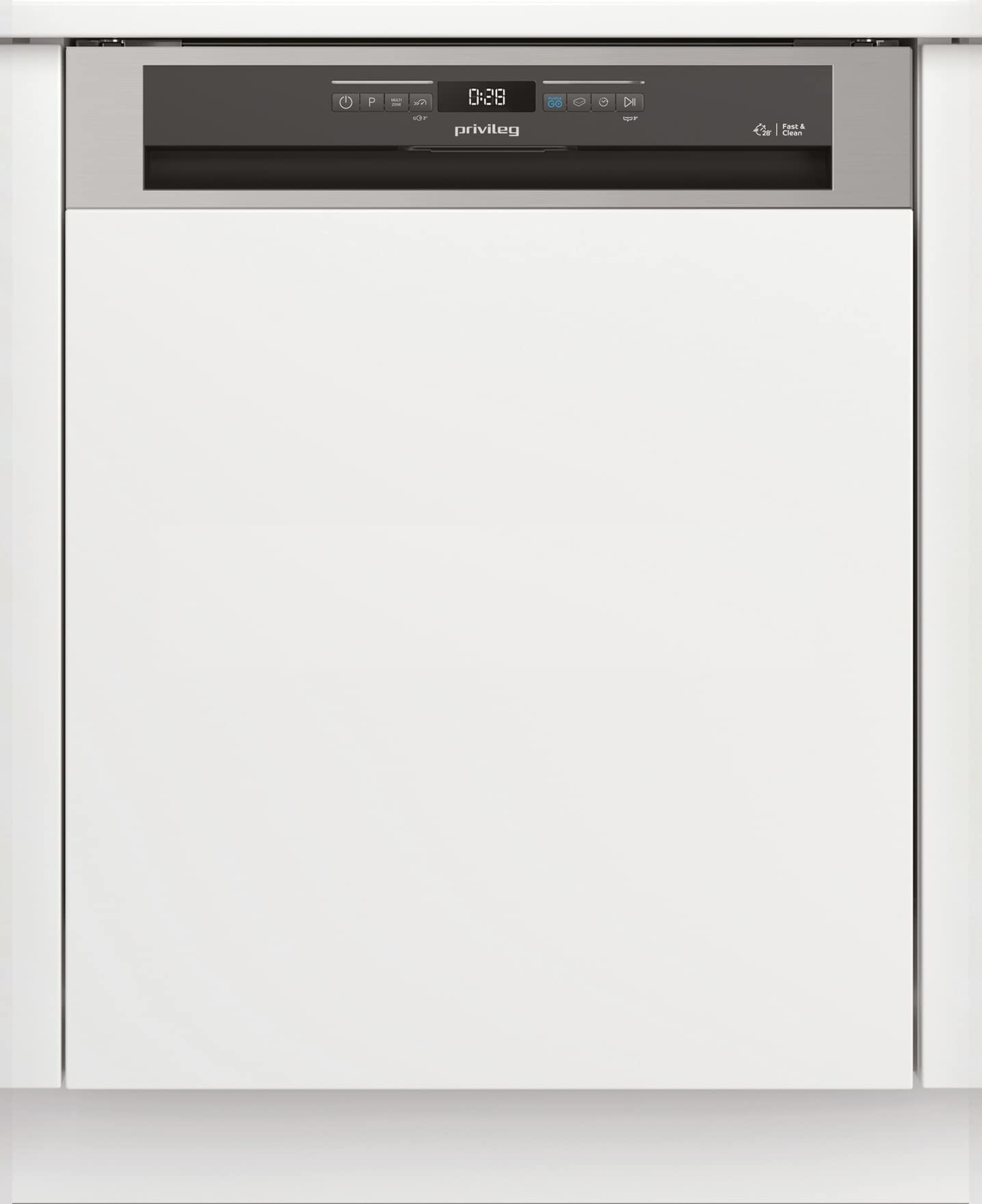 Privileg RBO 3T131 A F X Integrierbarer Geschirrspüler /60 cm / 41 dB/Fast&Clean 28’ / Auto Door / Push&Go / Intensivprogramm/ Startzeitvorwahl / Vollwasserschutz Angebot bei HelloDeals