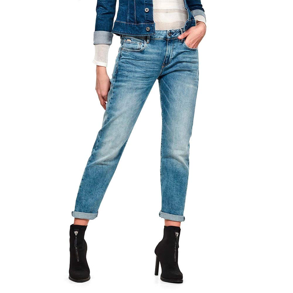 G-STAR Damen Kate Boyfriend Jeans 31W / 32L Blau (Lt Indigo Aged D15264-c052-8436) Angebot bei HelloDeals