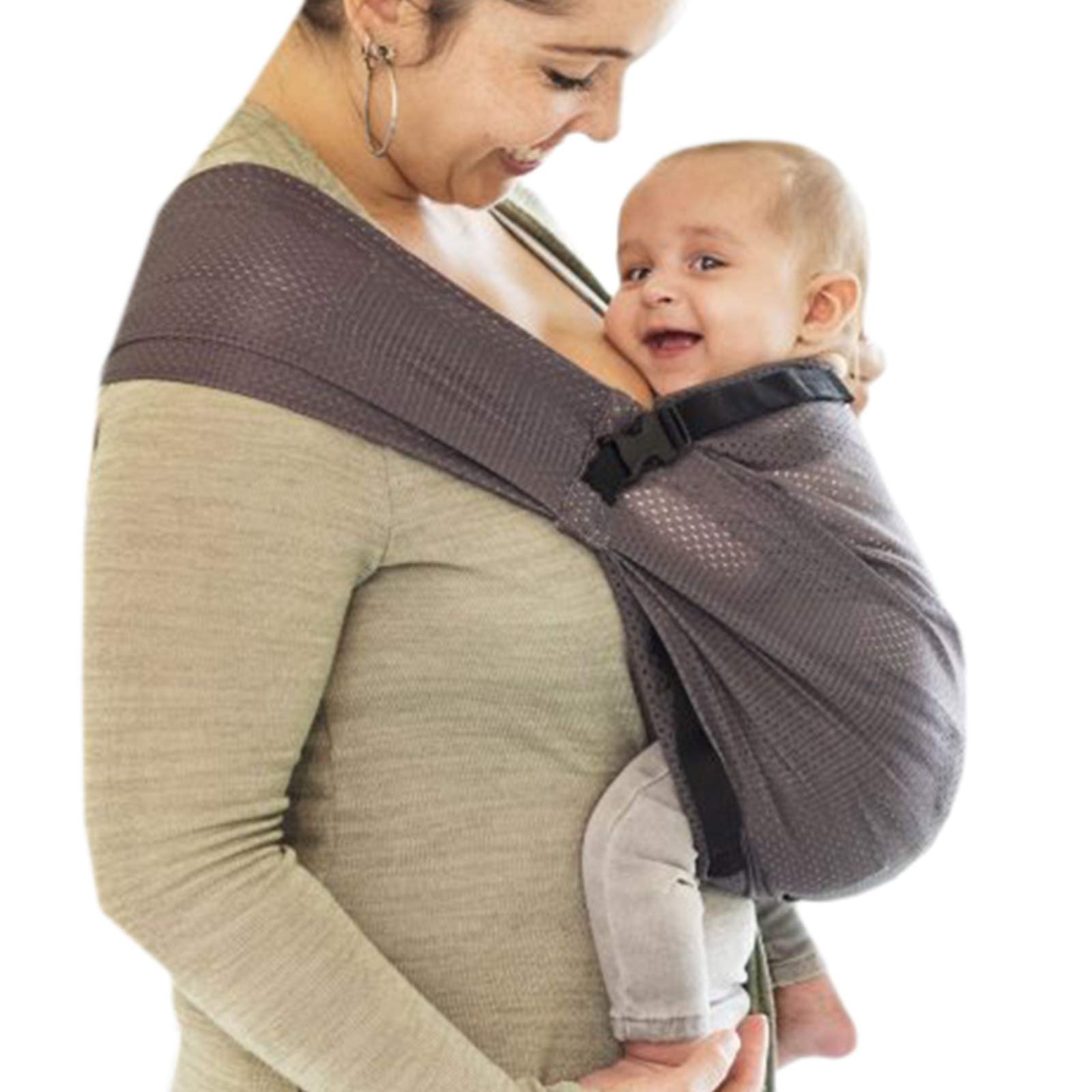 Minimonkey Baby-Tragetuch grau Angebot bei HelloDeals