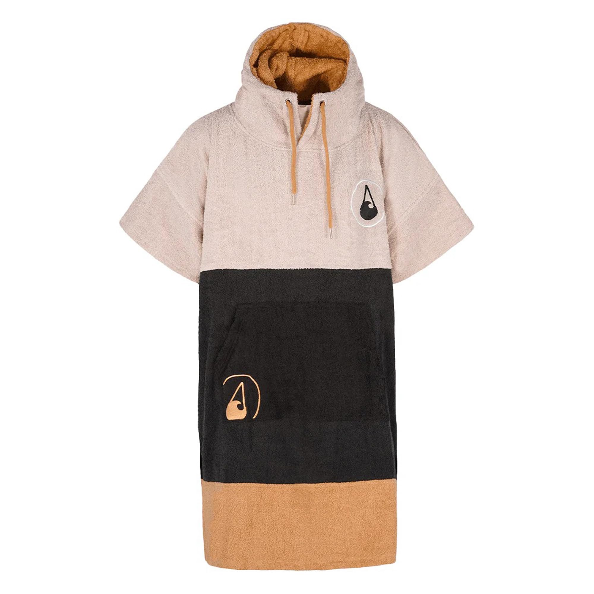 WAVE HAWAII Barravento Surfponcho für Körpergrößen 160-190 cm Poncho 100% ÖKO Baumwolle Velours Umkleidehilfe für Schwimmen Strand Surfen Surf Poncho Badeponcho Duschponcho für Herren und Damen Soul Angebot bei HelloDeals