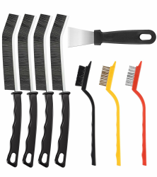 8 Stück Hartborsten Eckenreinigungsbürste,Multifunktionale Fugenbürst,Fugenbürste BadPutzbürste,Spaltreinigungsbürste,Fugenreiniger Bürste für Küche,Dusche,Fliesen,Fenster,Spüle,Haushalt,Toilette 8 X Reinigungswerkzeug Angebot bei HelloDeals