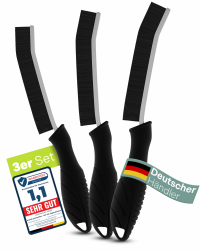 3er Set Hartborsten Ecken-Reinigungsbürste – stabile Kunststoff-/Edelstahl-Fugenbürste für Küche, Bad, Auto & mehr – Langer Griff, rostfrei, ideal für Enge Winkel & schwer erreichbare Stellen Angebot bei HelloDeals