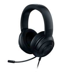 Razer Kraken X Lite - Kabelgebundenes Ultraleichtes PC Gaming-Headset - Surround Sound - biegbares Nierenmikrofon (230g leicht, 3,5 Klinke für PS4, PS5, Switch, Xbox One, Xbox Series X|S) Schwarz Angebot bei HelloDeals