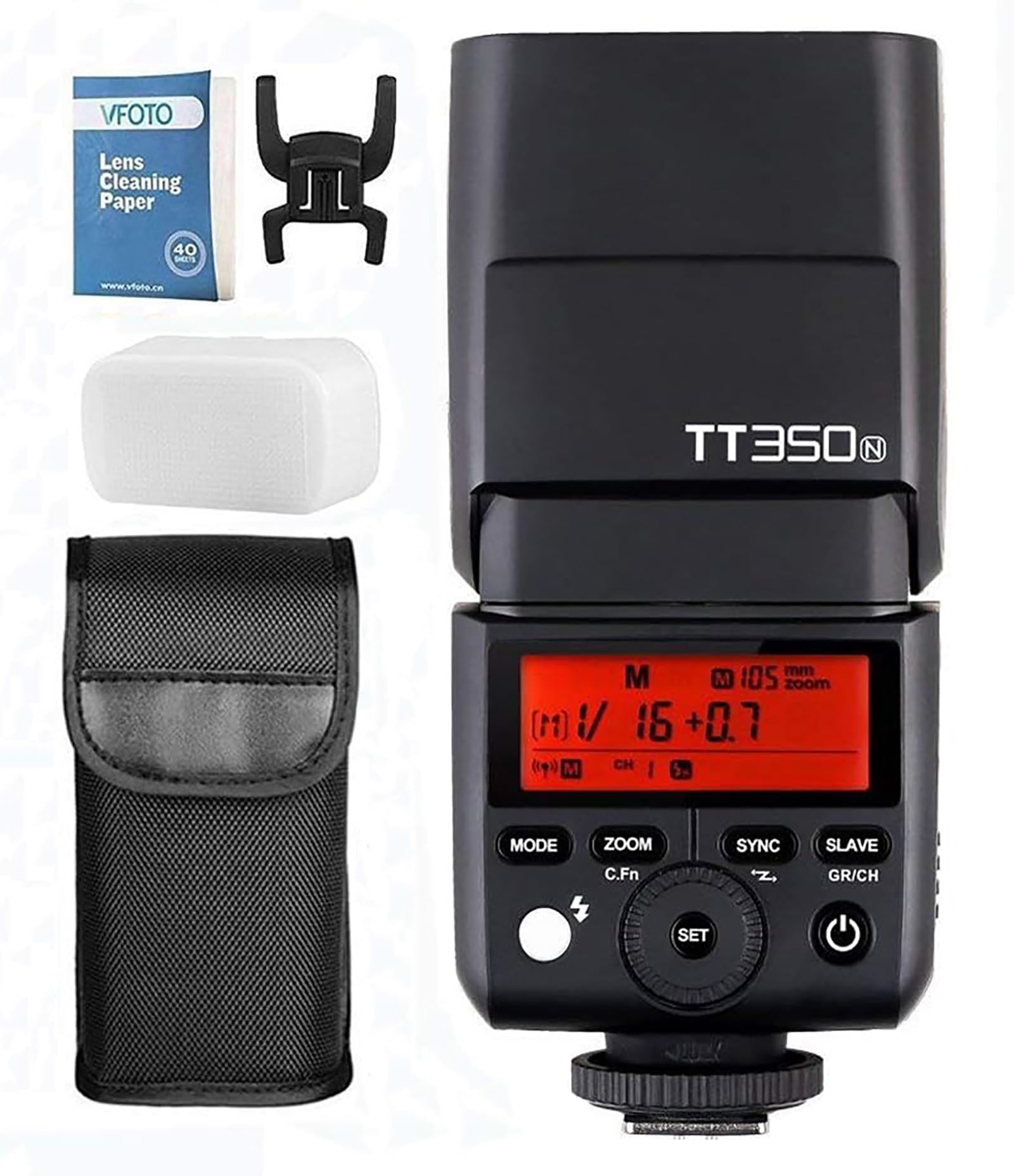 Godox TT350N TTL Speedlite TTL Kamera Blitzgerät GN36 2.4G HSS 1/8000s Kompatibel für Nikon D7100 D7000 D5200 D5100 D5000 D3200 Z6 Z7 Angebot bei HelloDeals