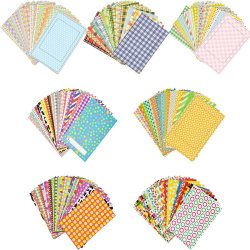 Hyxodjy 140 Stück Fotorahmen Aufkleber, Bunte Fotoalbum DIY Dekorative Sticker für Polaroid Film, Mini Sofortbildkamera-Foto, Fujifilm Instax Mini 11 9 8 70 7s Angebot bei HelloDeals