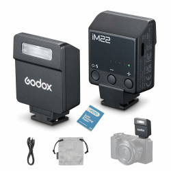 GODOX iM22 Kamera Flash Mini Flash Recycle Time 3s On Camera Flash Speedlite 5 Power Levels für Canon Sony Nikon Fuji Pentax Panasonic Olympus Kameras Angebot bei HelloDeals