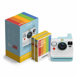 Polaroid - SofortbildKamera - Now Gen3 - Artic Blue + Color Film Bundle (16 Photos) Angebot bei HelloDeals