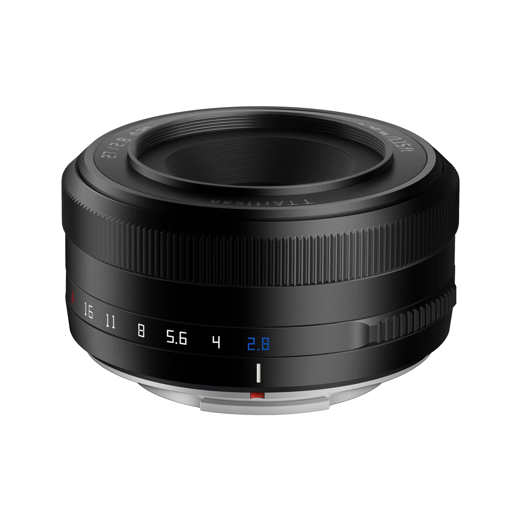 TTARTISAN AF 27mm F2.8 Fuji X Autofokus-Objektiv, APS-C Ultrakompaktes Pancake-Objektiv Vollmetallgehäuse mit rastendem Blendenring für Fujifilm X-Mount-Kameras (Schwarz) Angebot bei HelloDeals
