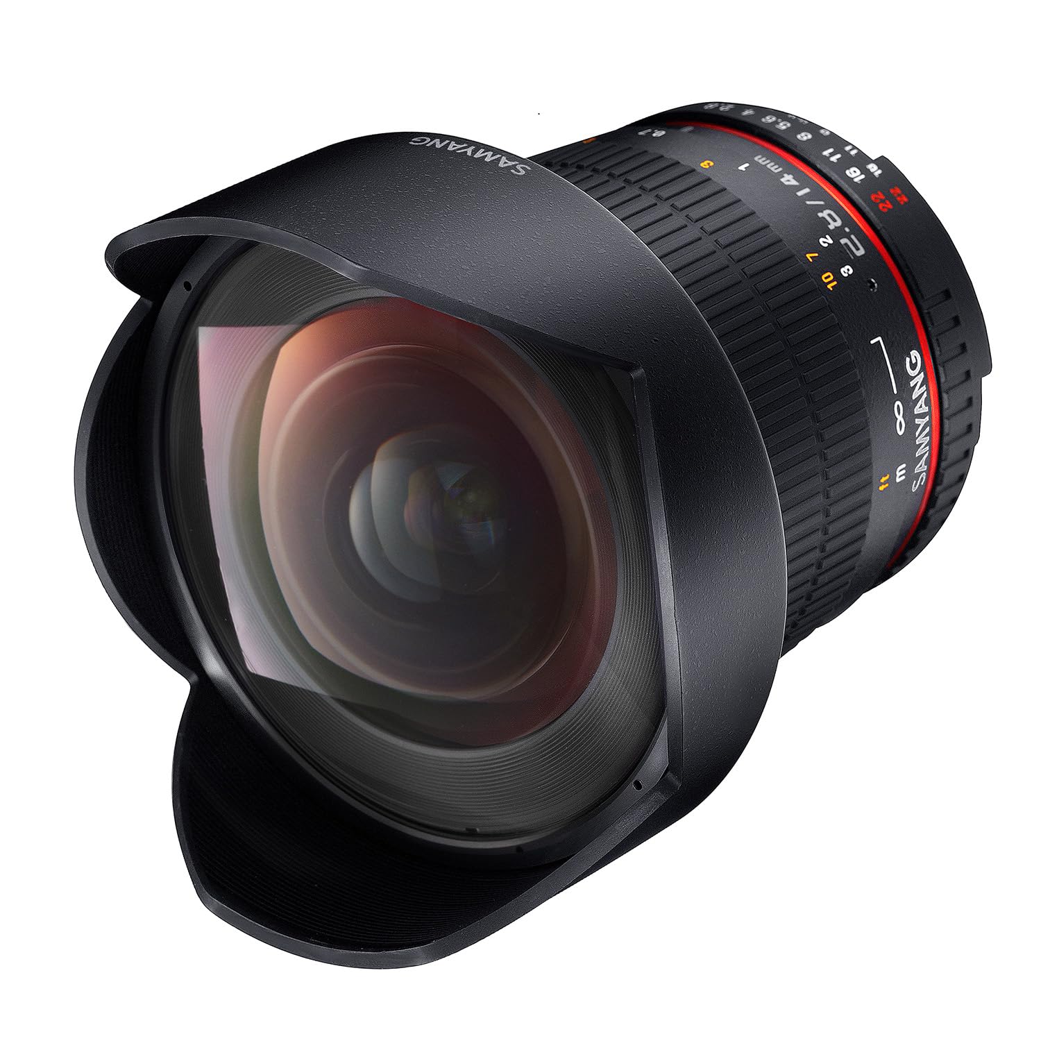 Samyang MF 14mm F2,8 Canon EF - Weitwinkelobjektiv für Vollformat & APS-C, Landschaftsfotografie, manueller Fokus, inkl. Tasche & Schutzdeckeln Canon EOS Single Angebot bei HelloDeals