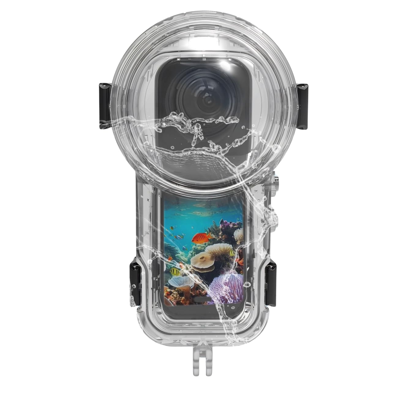 Unterwassergehäuse für Insta360 X5 – 60m Wasserdicht mit Tragetasche & 20 Anti-Beschlag Einsätzen Angebot bei HelloDeals