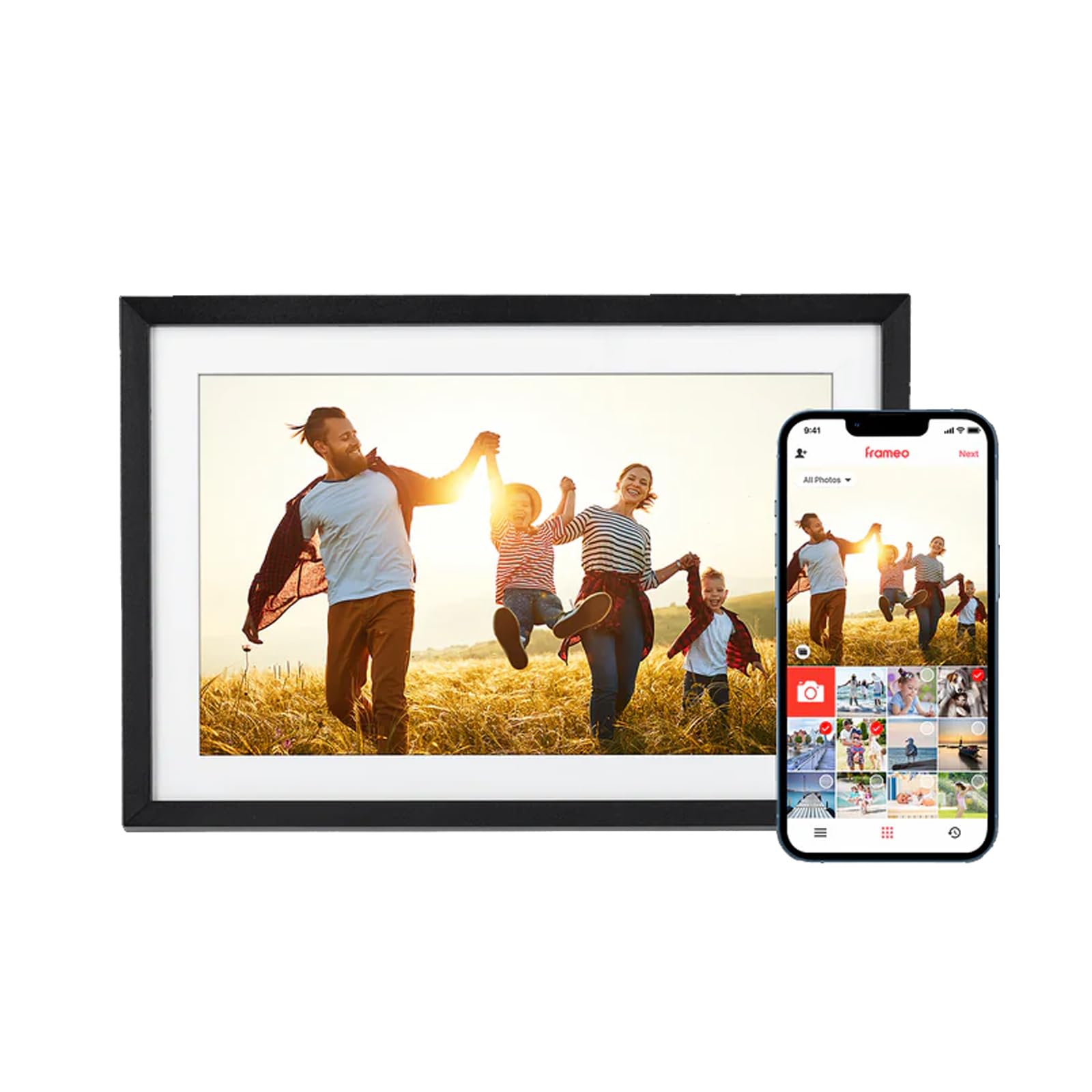 Rollei Smart WiFi Frame 104 AtmpshereLED Schwarz 10,1" Angebot bei HelloDeals