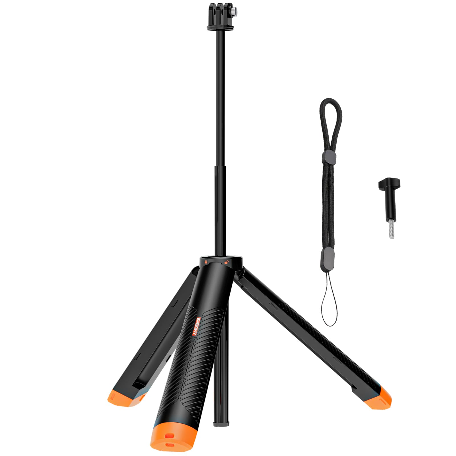 Svbony Selfie Stick 3in1 Wasserdichter, Kompatibel mit GoPro Hero 13, 12, 11, 10, 9, 8, Kompatibel mit DJI Osmo Action 5 Pro 4 3, Kompatibel mit Insta360 Ace Pro 2, Geeignet für Wassersport Angebot bei HelloDeals