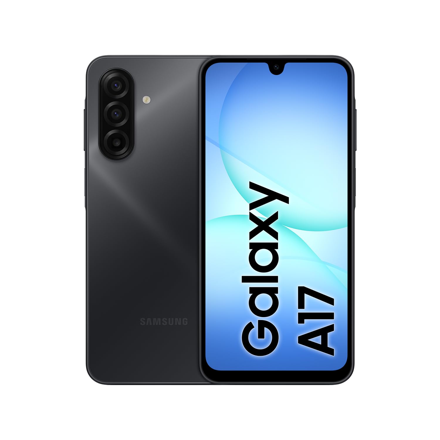 Samsung Galaxy A17 LTE AI Smartphone, KI-Handy mit Android, Dünner 7,5-mm-Rahmen, 50-MP-Kamera, 128 GB Speicher, 4 GB RAM, 5.000-mAh-Akku, Black, 2,5 Jahre Herstellergarantie [Exklusiv auf Amazon] Angebot bei HelloDeals